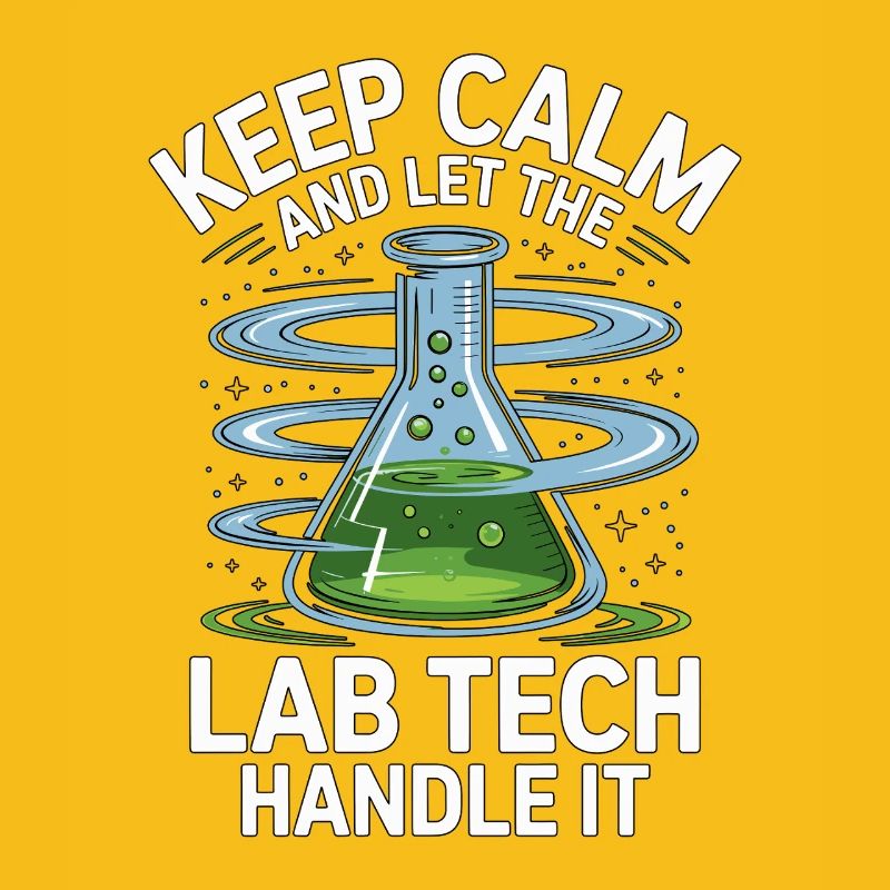 Lab Technician Keep Calm And Medical Technologist