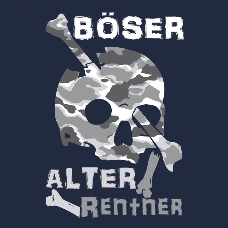 Evil Old Pensioner Skull