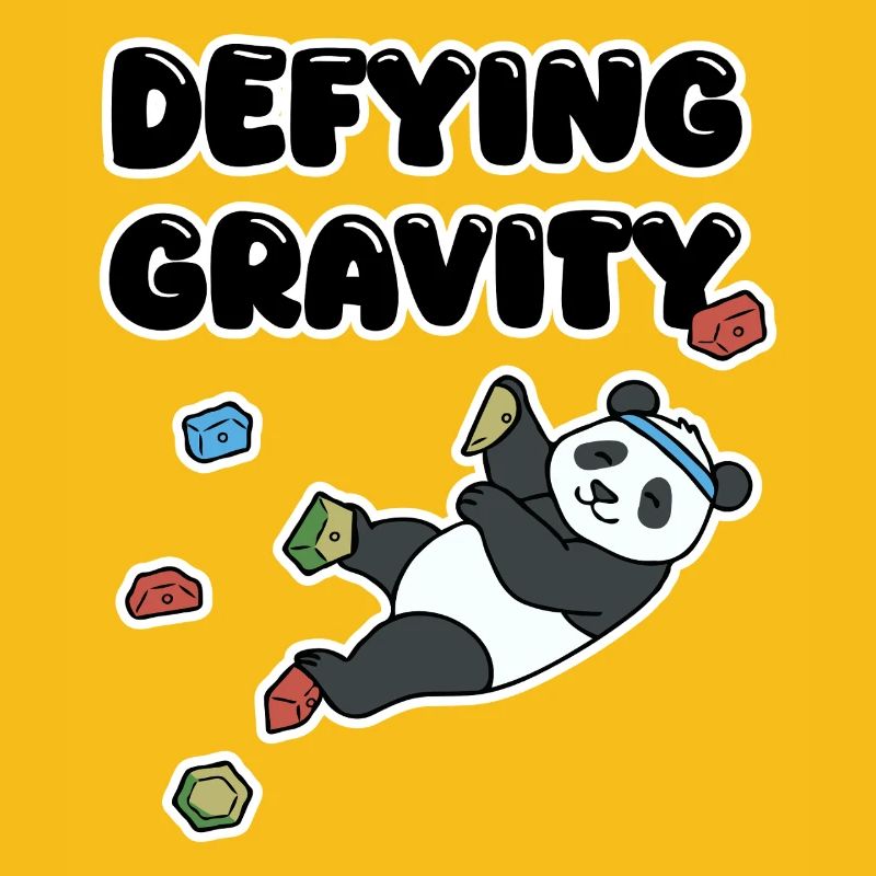 Grimpe de panda chill | Bloc de Résistance à la Gravité