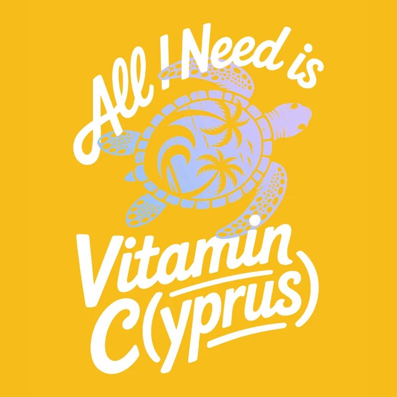 Chypre Tout ce dont j’ai besoin, c’est de vitamines Chypre Drapeau chypriote
