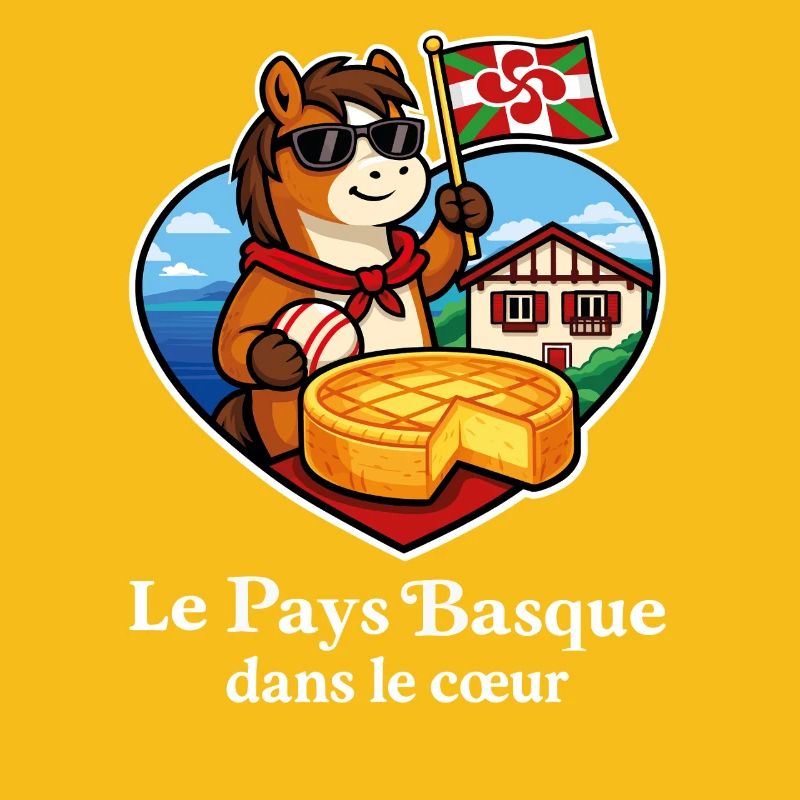 Pays Basque dans le Cœur Pottok Gâteau Basque
