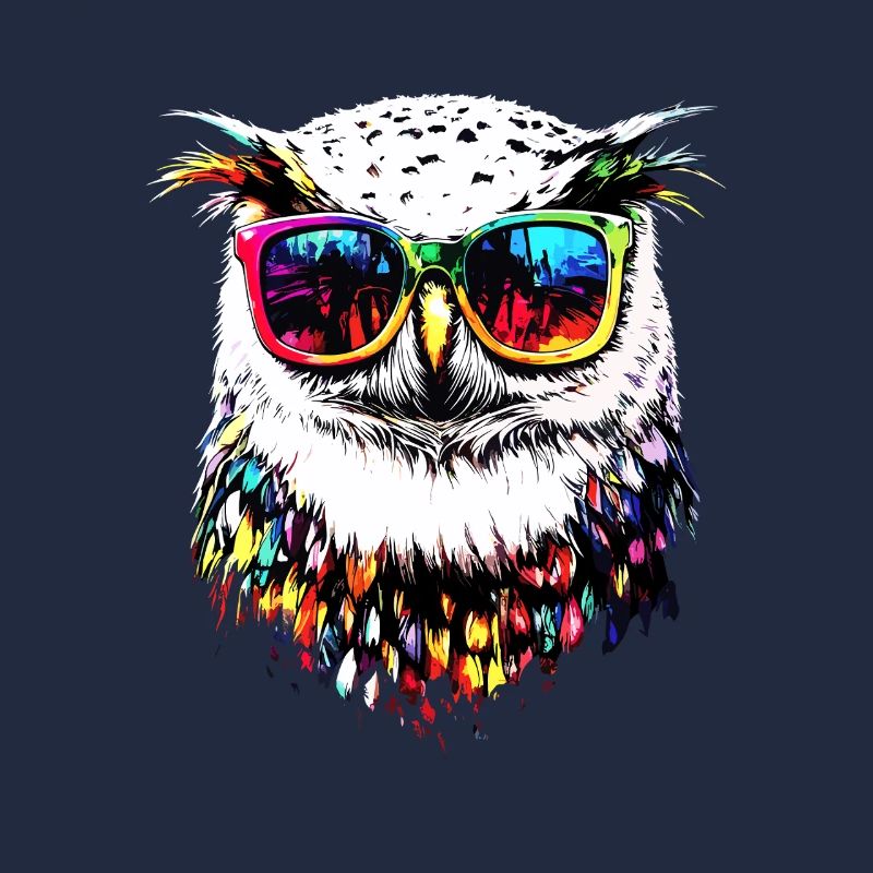 Schneeeule Weiße Eule Kauz Uhu Owl Schnee Eulen