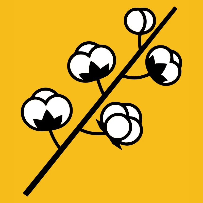 Baumwolle Zweig Pflanze