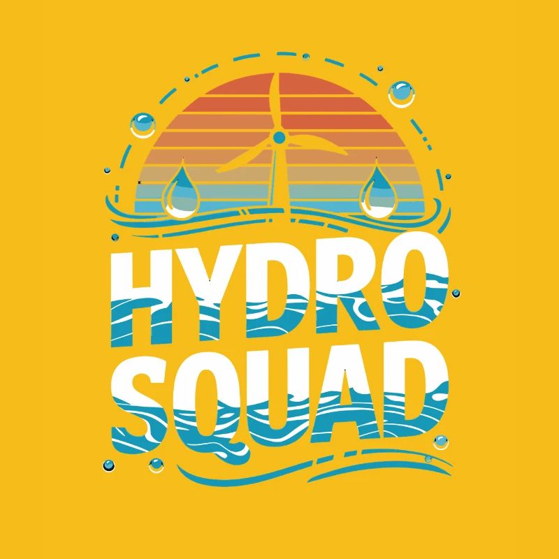 Équipe d’énergie hydraulique Hydro Squad Durable