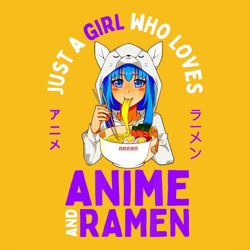 Nur ein Mädchen, das Anime liebt