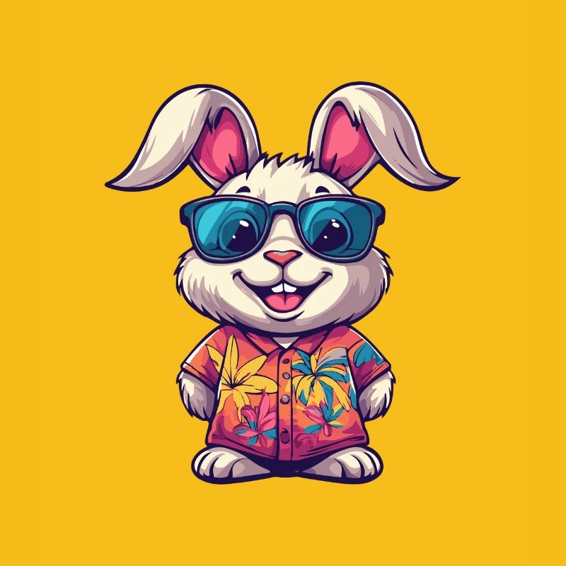 Bunny Comic Holiday