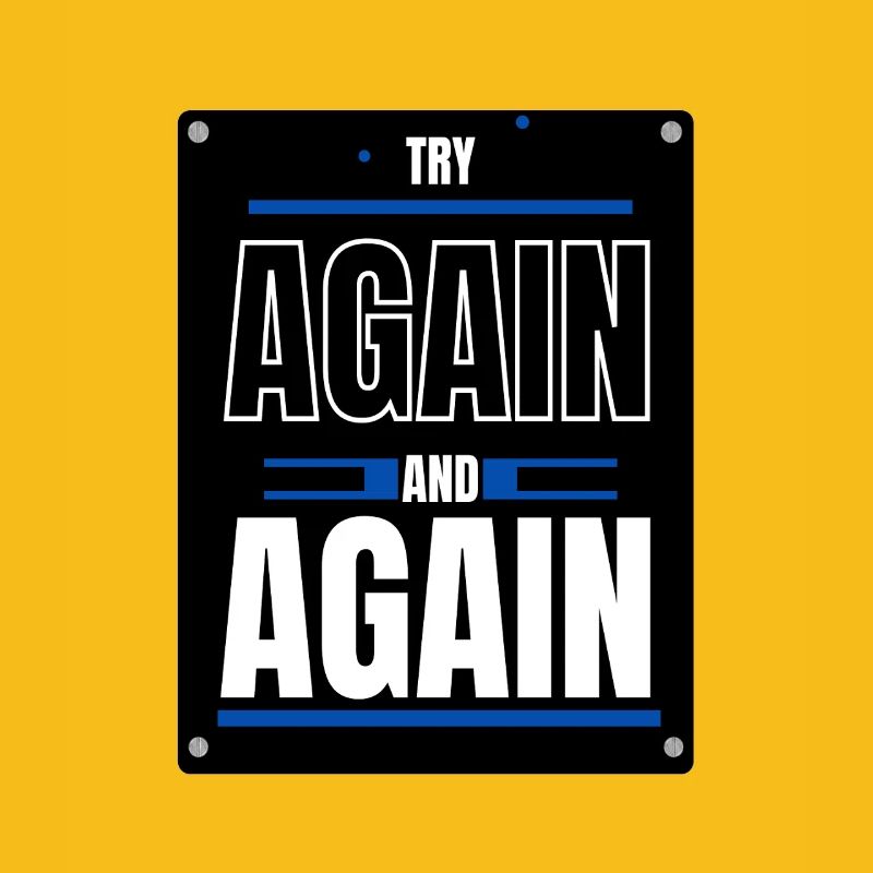 Try again