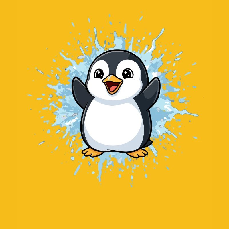 Pingu Splash Blue