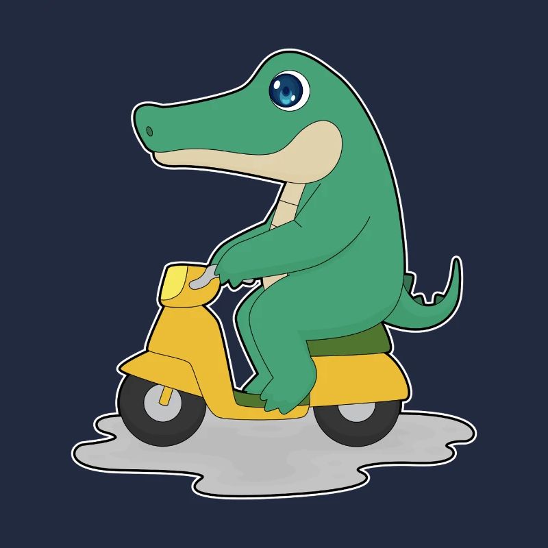 Krokodil Motorroller