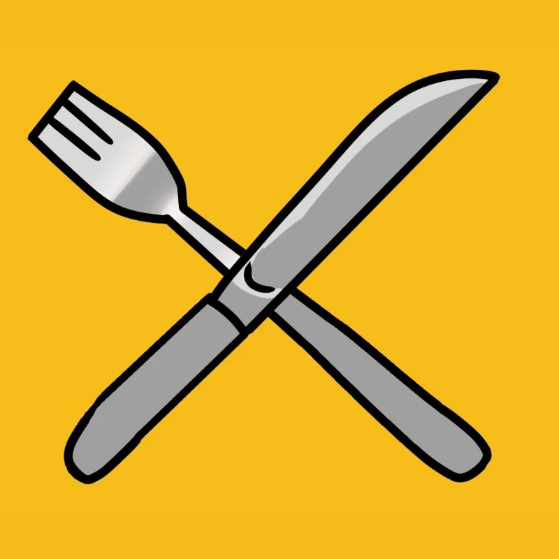 Cutlery knife fork kitchen