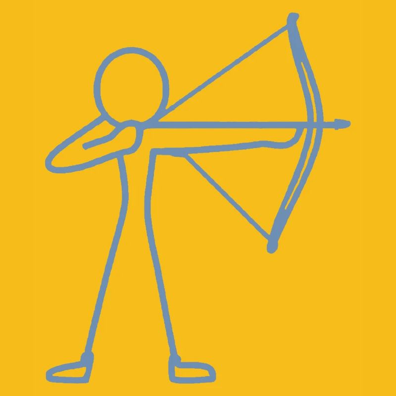 Archer à l’arc à l’arc à l’arc