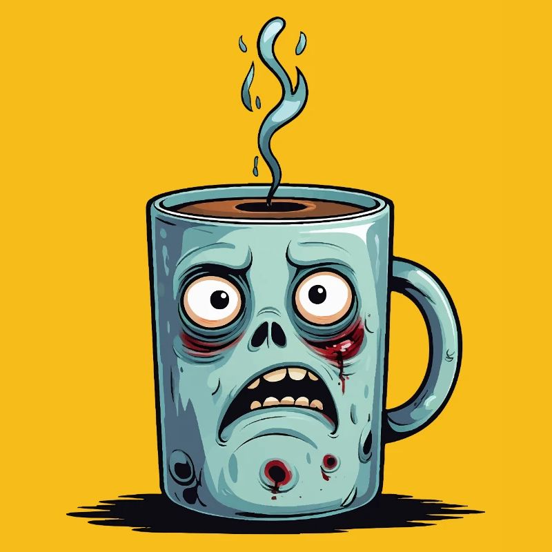 Zombie-Kaffeetasse