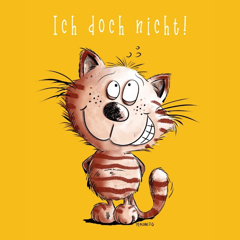 Je ne chat pas je chat motif BD cadeau