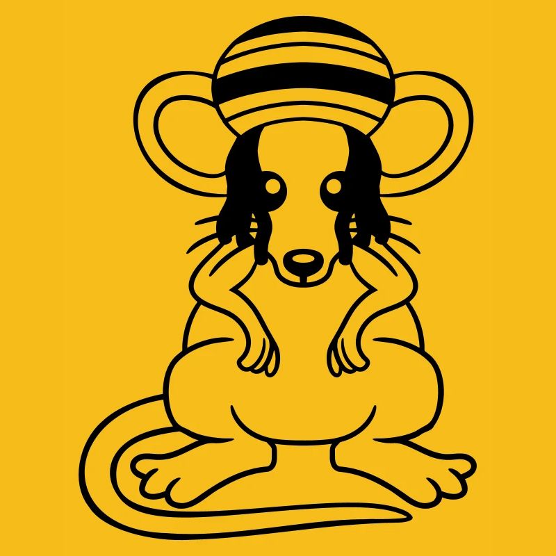 Souris Raggae Jamaica Chapeau Rasta Lure Chill Hat