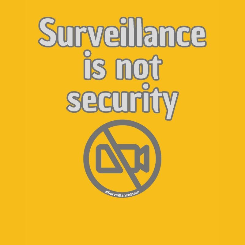 Surveillance Is Not Security Statement Motive
