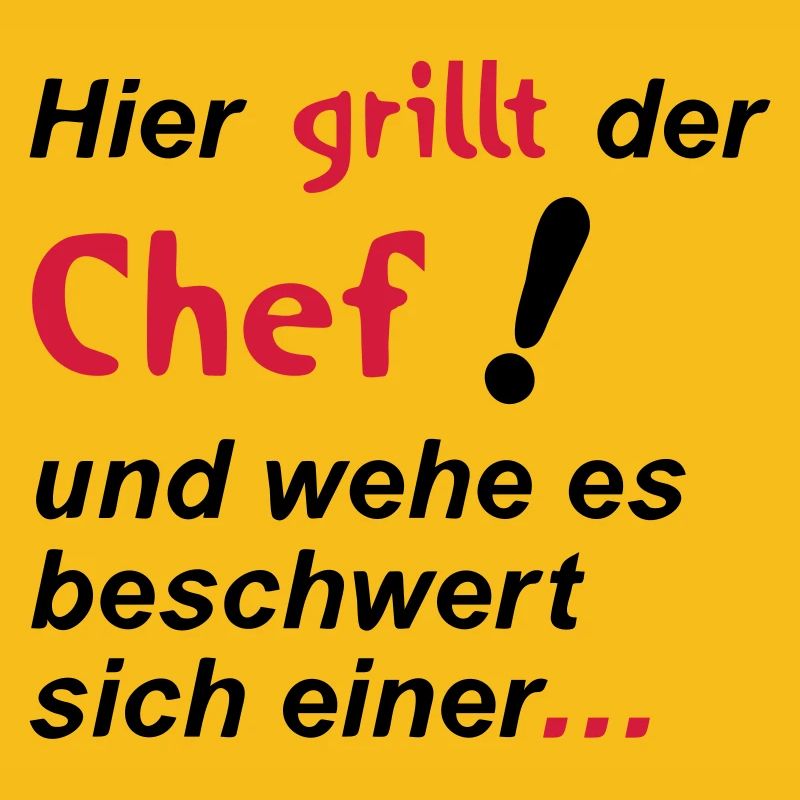 Voici griller le chef