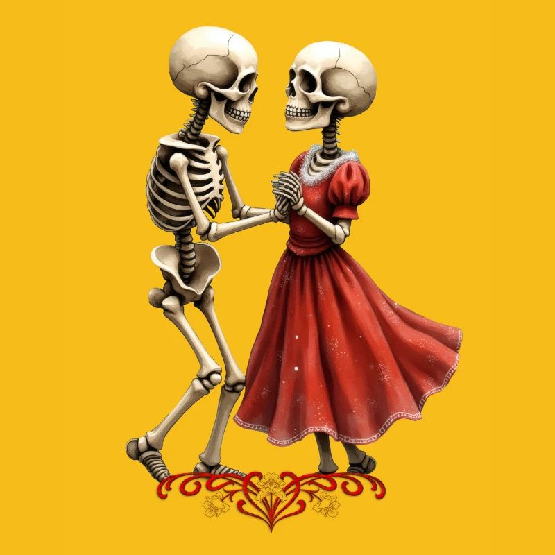 Red Skeletal Dance