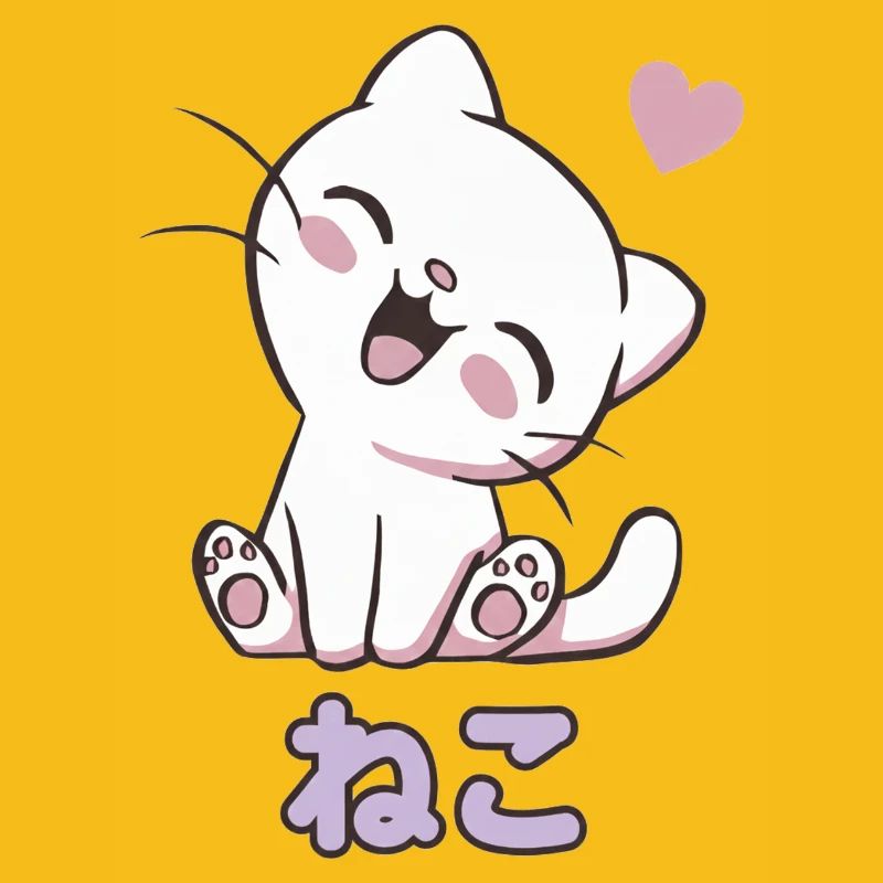 Neko Cuddly Cat Hearts