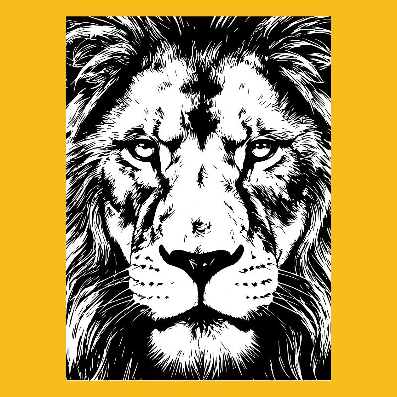 Regard de Lion Intense Puissance