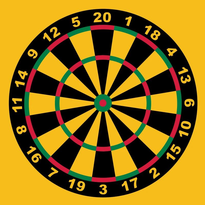Cible de fléchettes