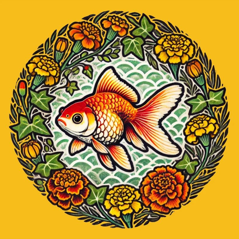 Fancy Oranda Goldfish