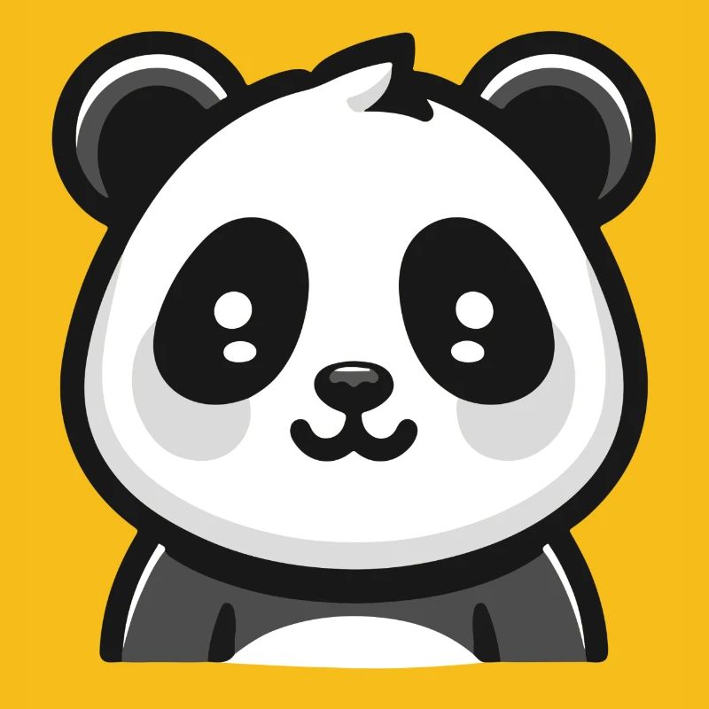Panda Bear: Cartoon Theme