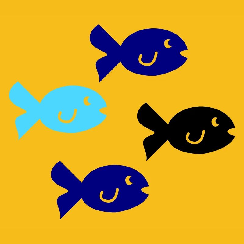 Silhouette des Poissons