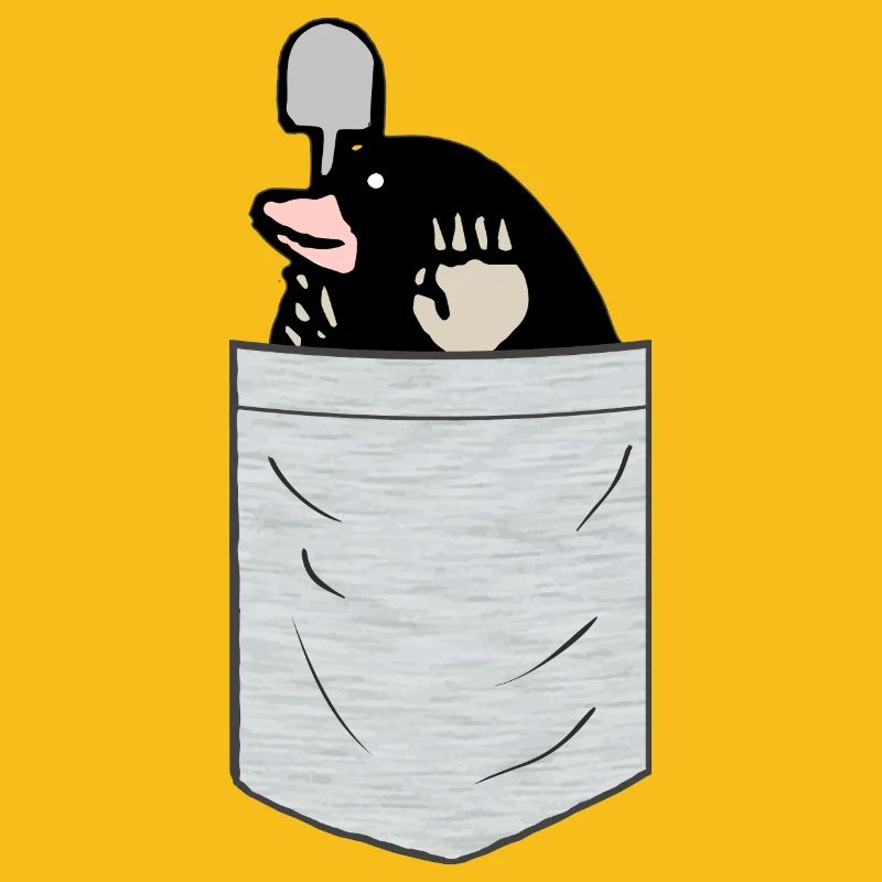 Maulwurf Brusttasche