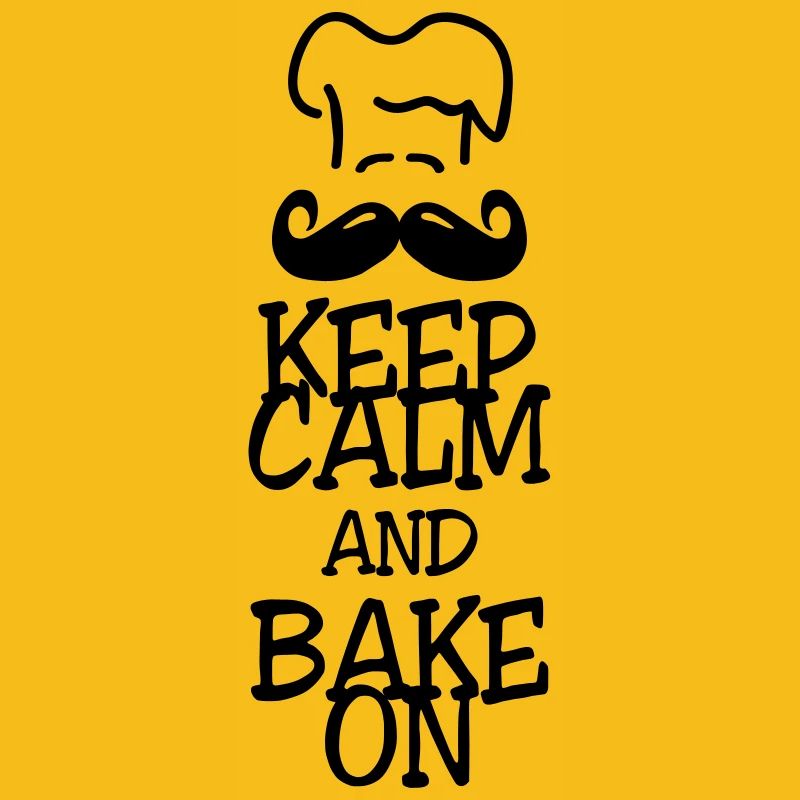 keep calm and bake on