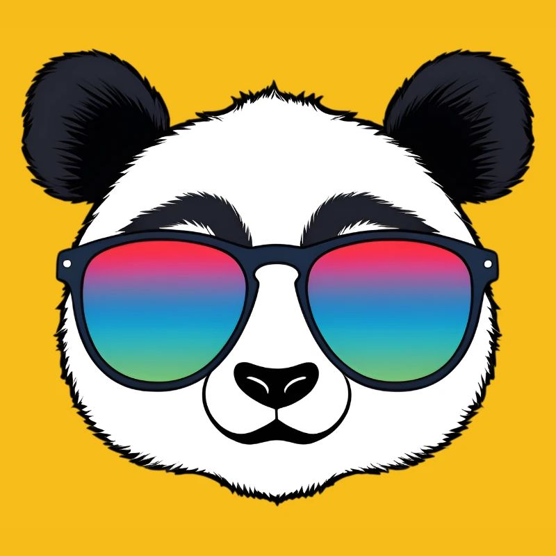 Panda Rainbow Sunglasses