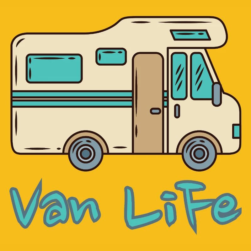 Van Life Aventure de camping-car vintage