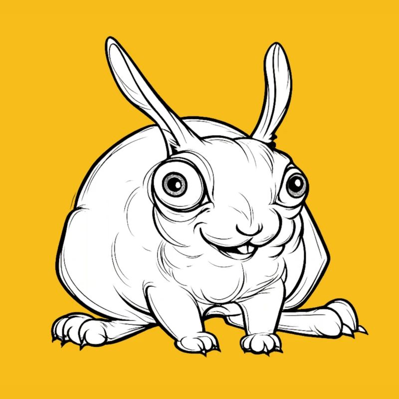lapin flippant