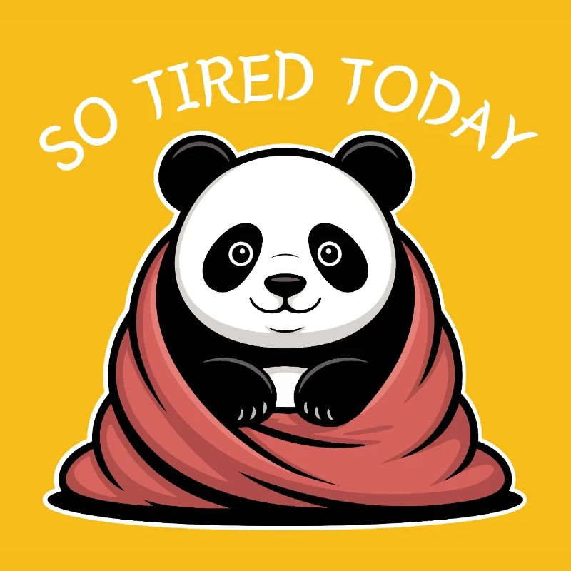 Panda Cuddle Dream Under Blanket