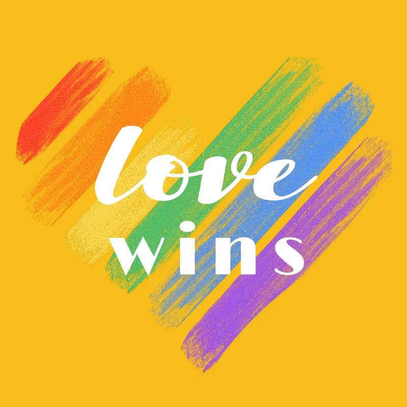 Liebe gewinnt – Regenbogenfarben