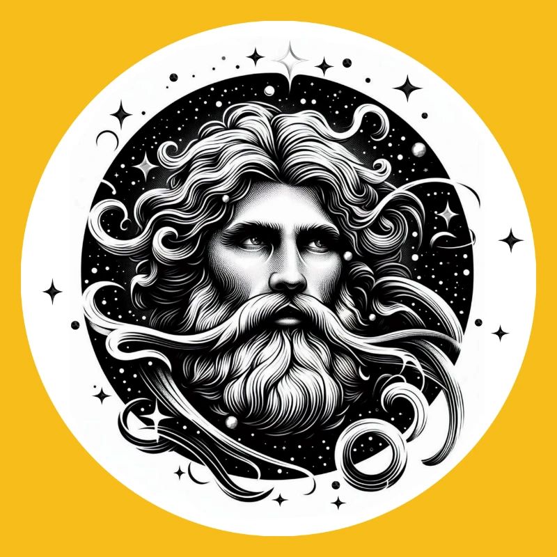 Kosmischer Sternenbart - Wassermann