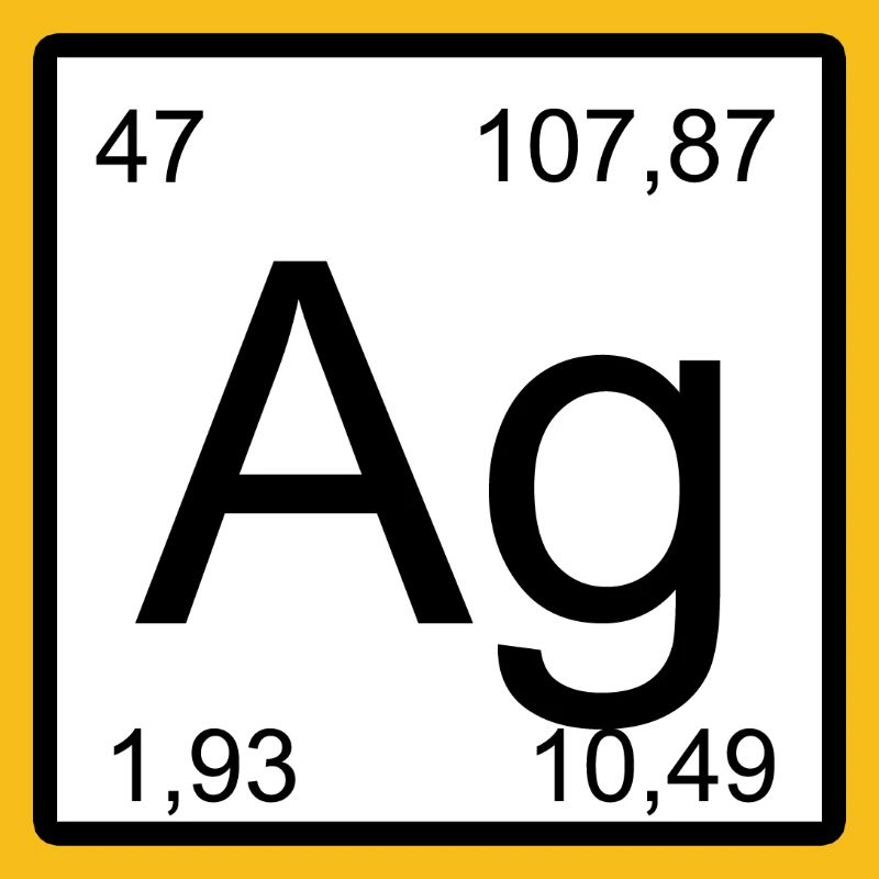 Symbole de période Ag Pression minimale