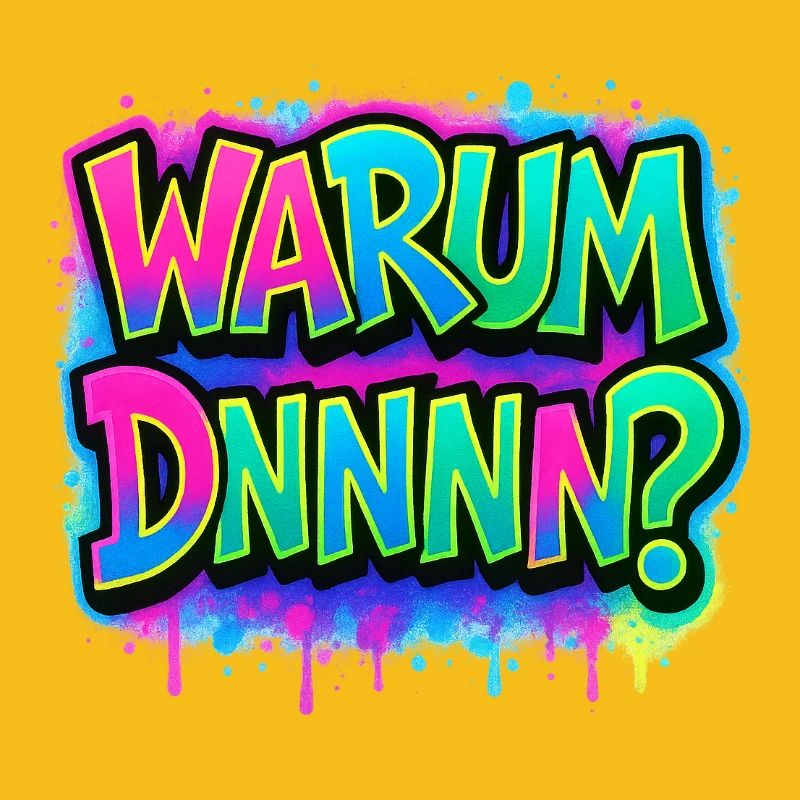 Warum DNNN? Neon Graffiti