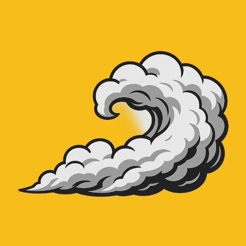 Tourbillon Nuage Cyclone Graphique
