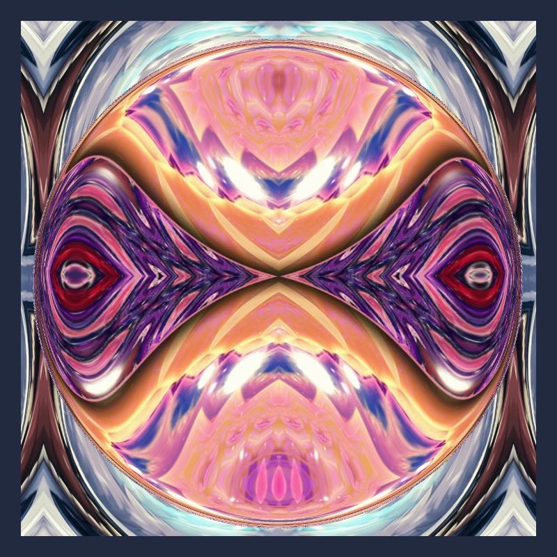Kaleidoskop Orb Farbexplosion