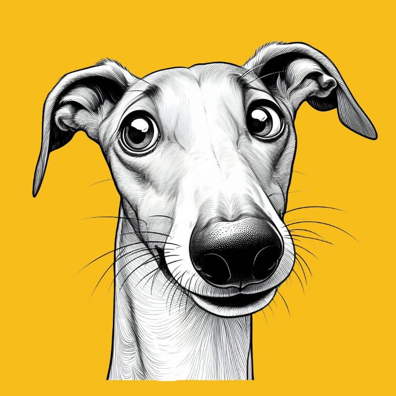 is what? mischievous greyhound