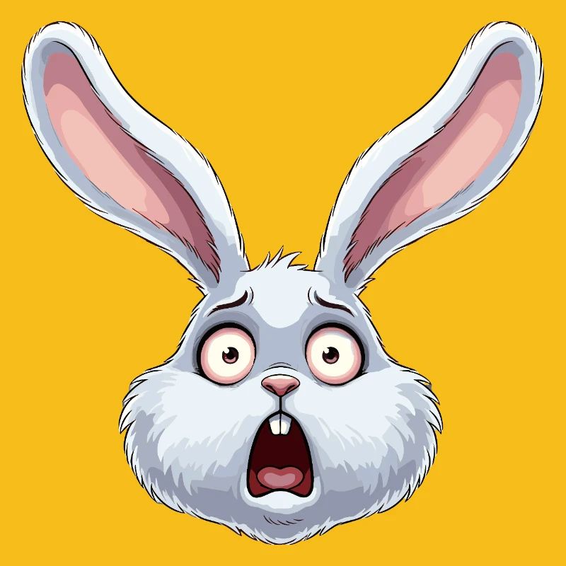 Illustration de bande dessinée de Shock Bunny