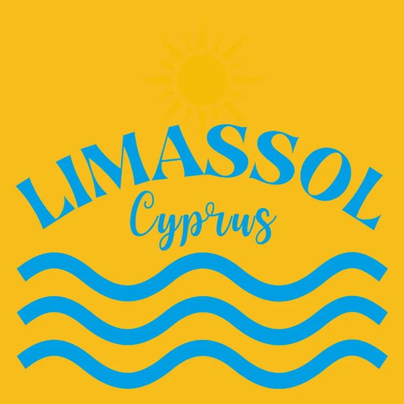 Limassol Chyprite Vagues de soleil