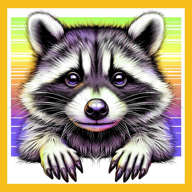 Waschbär