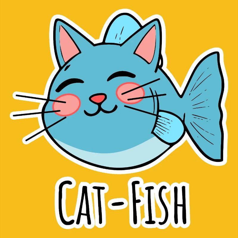 Poisson-chat - mi-chat, mi-poisson ou un poisson-chat !