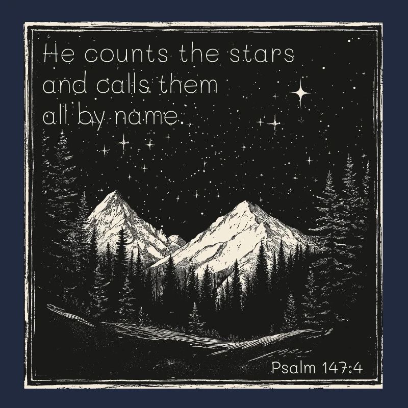Starry sky christian
