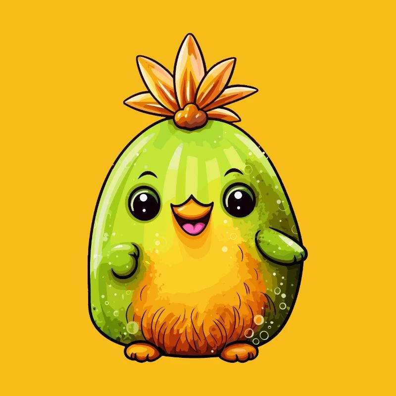 Happy Kiwi - Cuteness Unleashed
