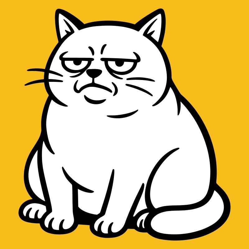 Chat qui s’ennuie