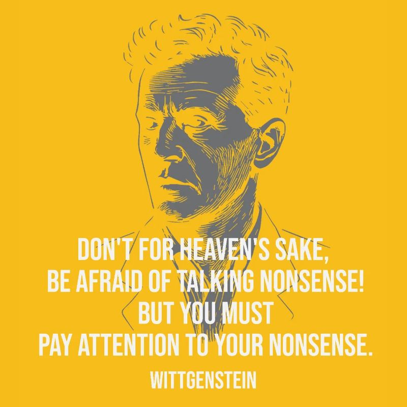Citation absurde de Wittgenstein