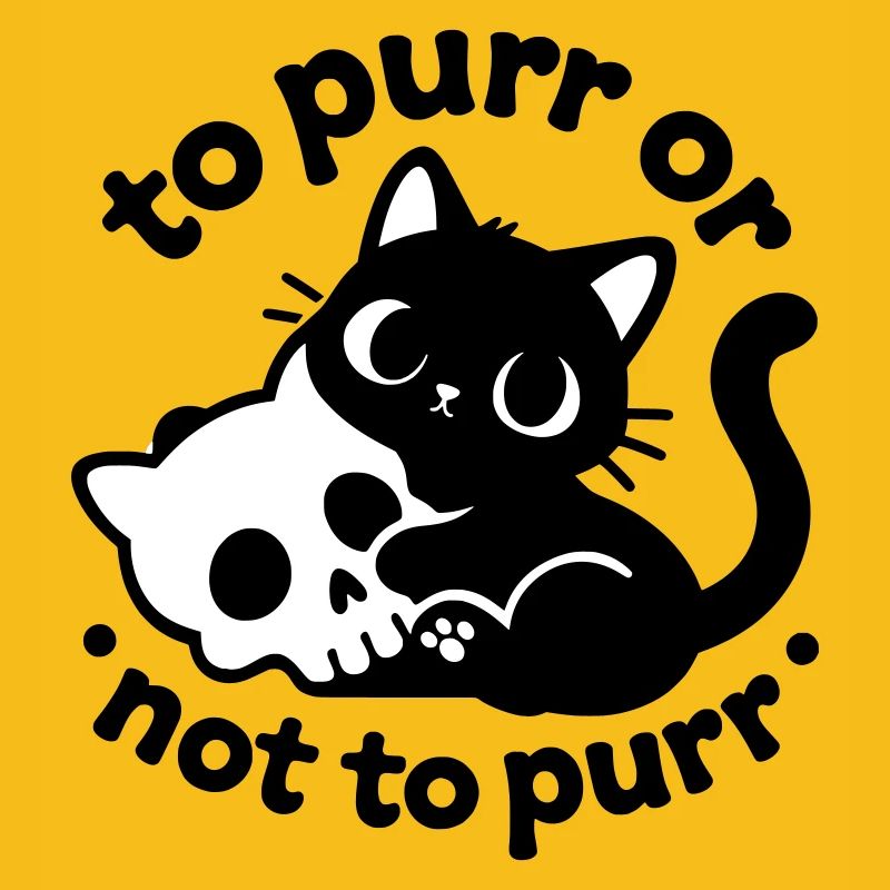 Ronronner ou ne pas ronronner | Diction du chat noir