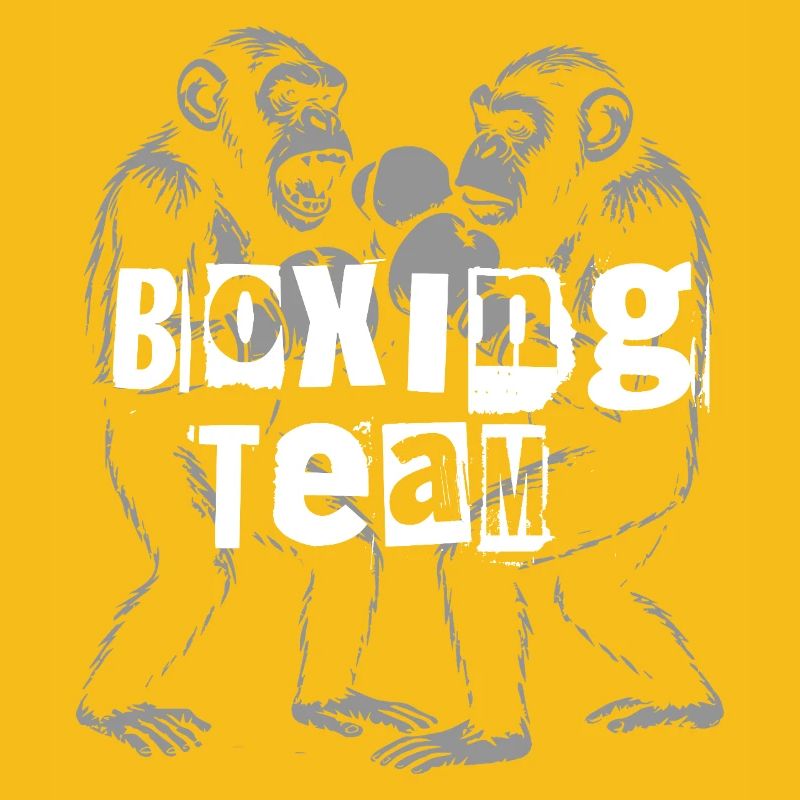 Schimpansen-Boxteam
